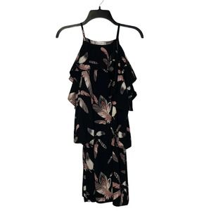 Altar'd State Feather Bay Cold Shoulder Mini Dress 3/4 Sleeve Women Small NWT